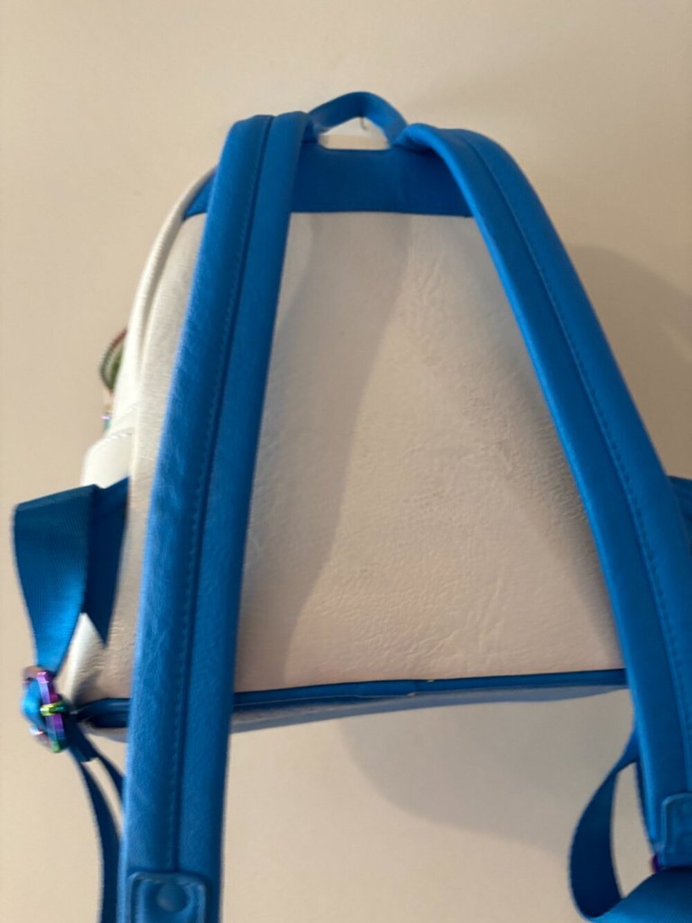 Disney Parks Loungefly Inside Out Rainbow Unicorn Mini Backpack. - Picture 4 of 4